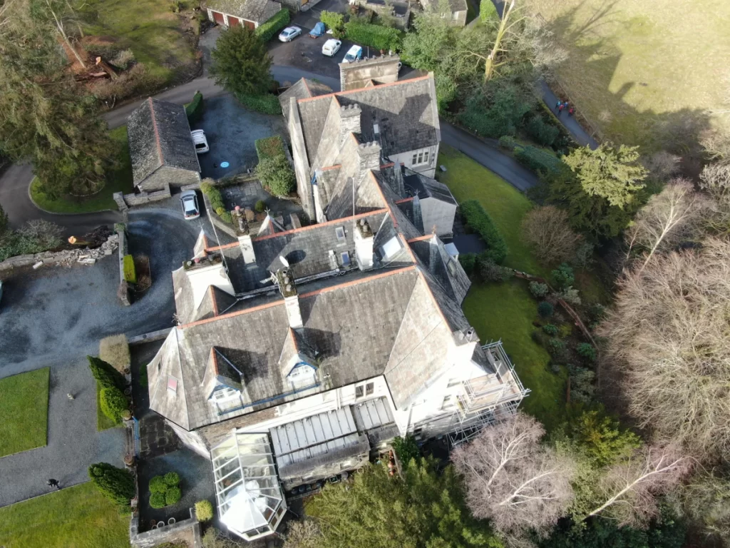 Historical Building Inspection With Drone