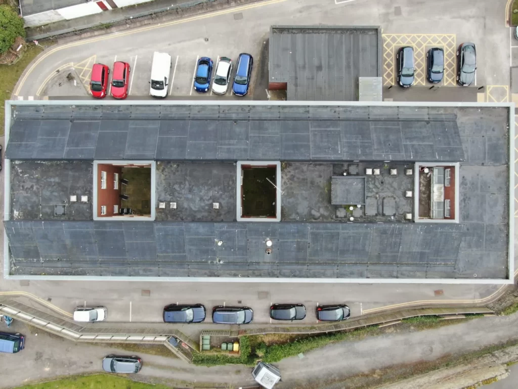 Commercial Building & Roof Drone Survey