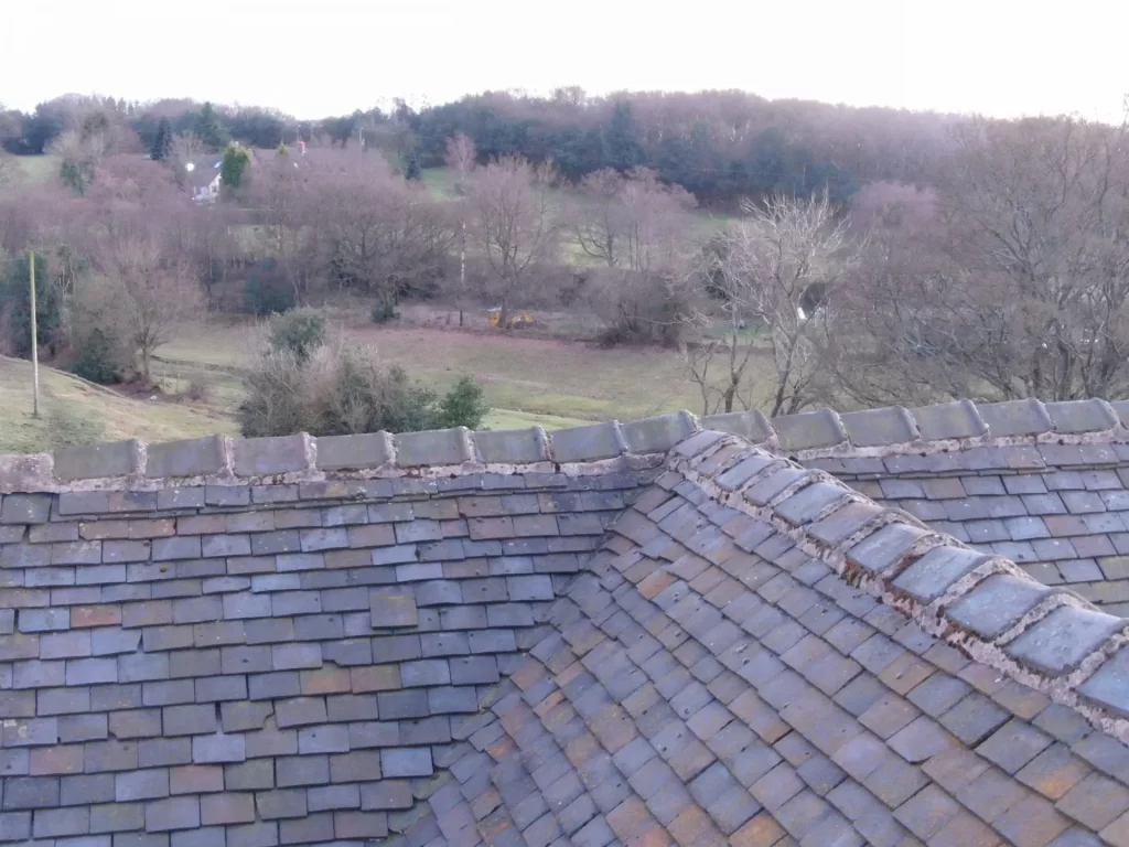 Domestic Roof Survey With Drones