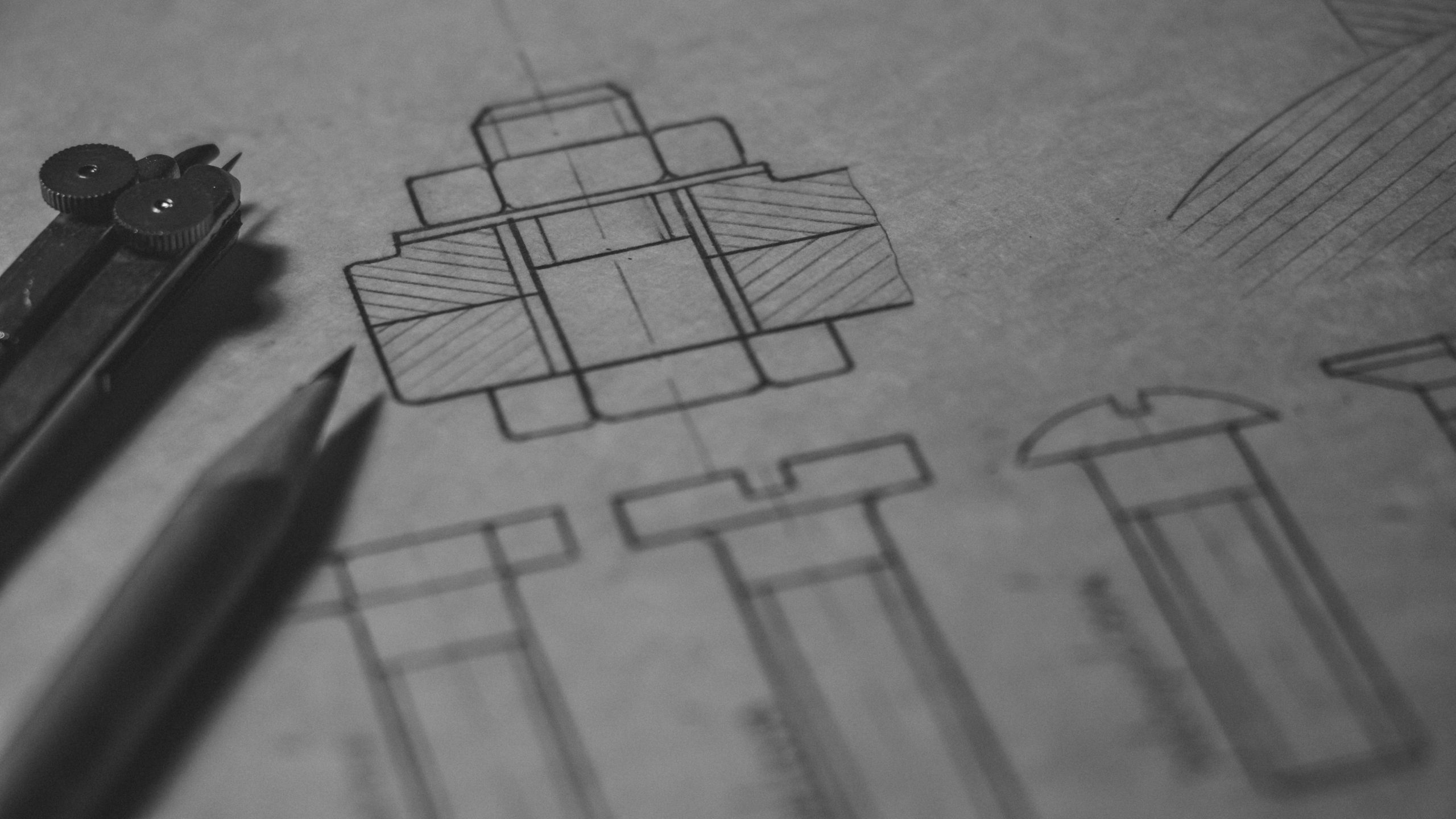 Cad Drawing of a building