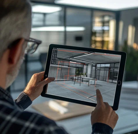 building projects solve using matterport