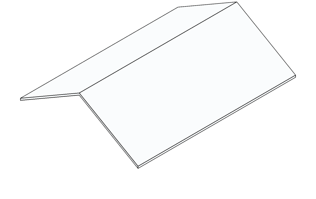 LOD 100 roof Measured Survey visual representation