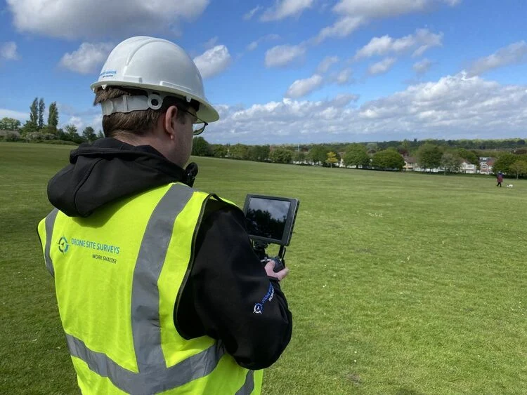 Drone Site Surveys Pilot following UK Drone Laws