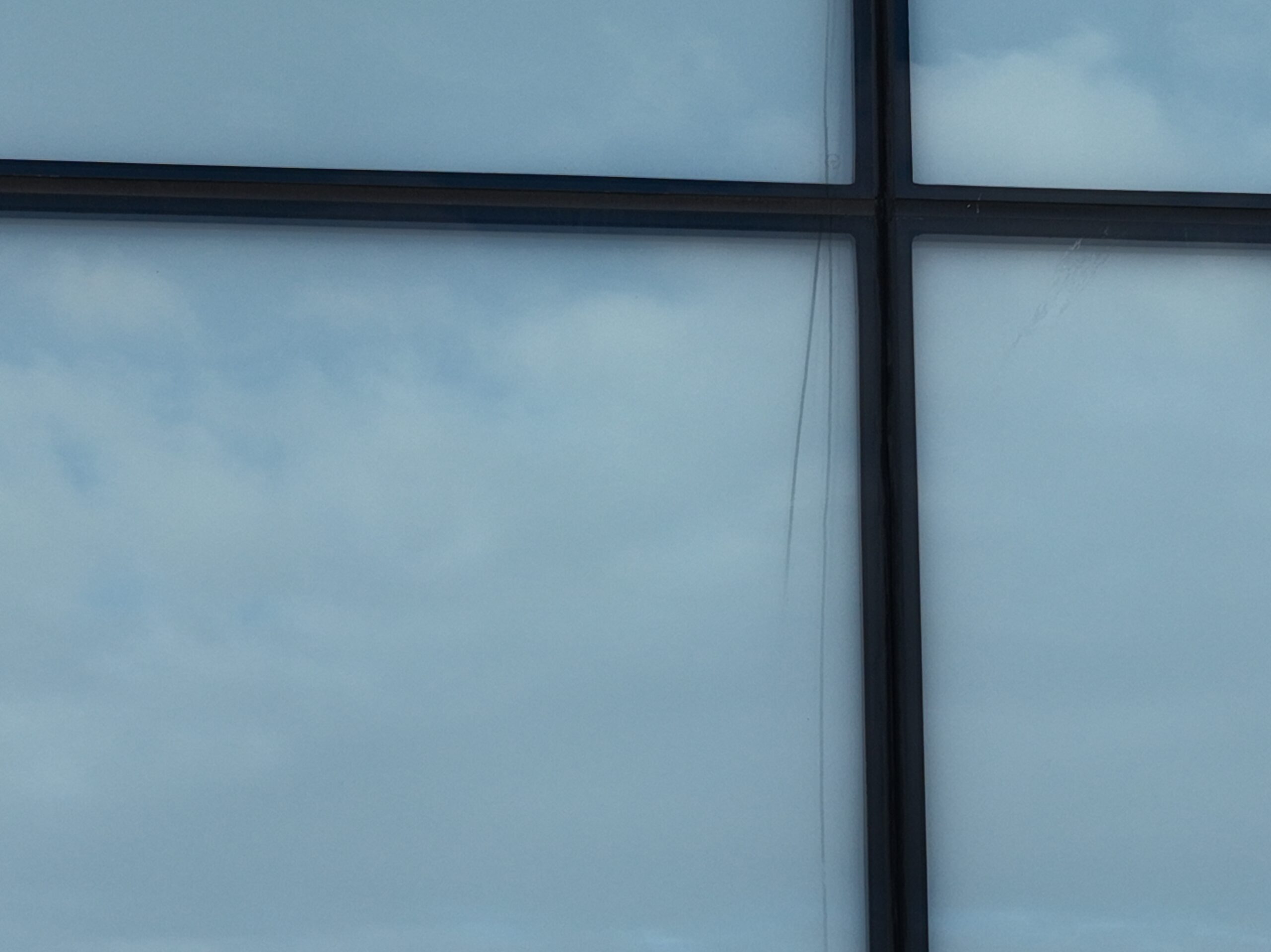 curtain walling inspection by drone